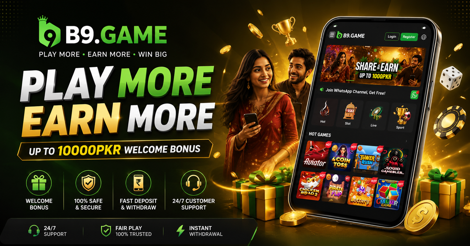 b9 app banner — download the b9 latest apk